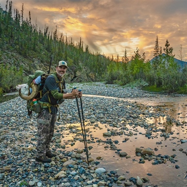 HUNTER WITH TROPHY