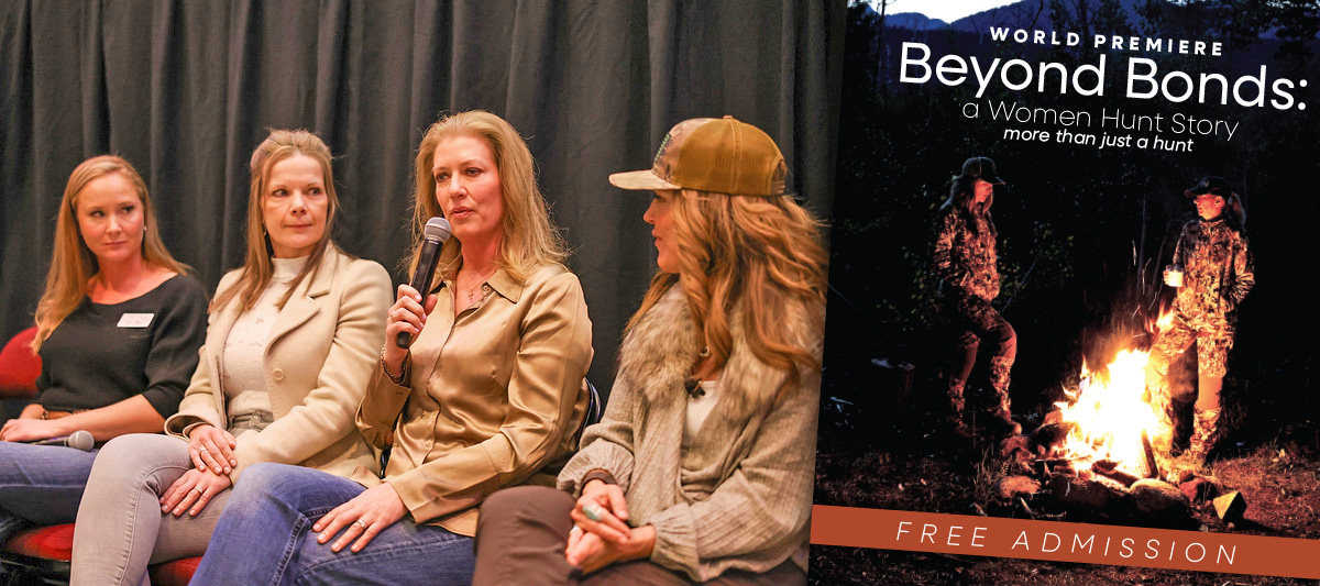 Panel of speakers answering questions about Women Hunt Panel of speakers answering questions about Women Hunt