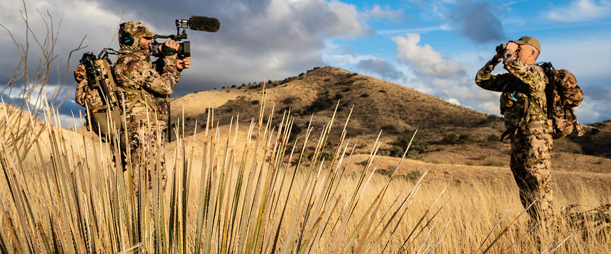 Filming outdoor and hunting shows