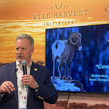 WSF President and CEO Gray Thornton presenting at IUCN World Conservation Congress