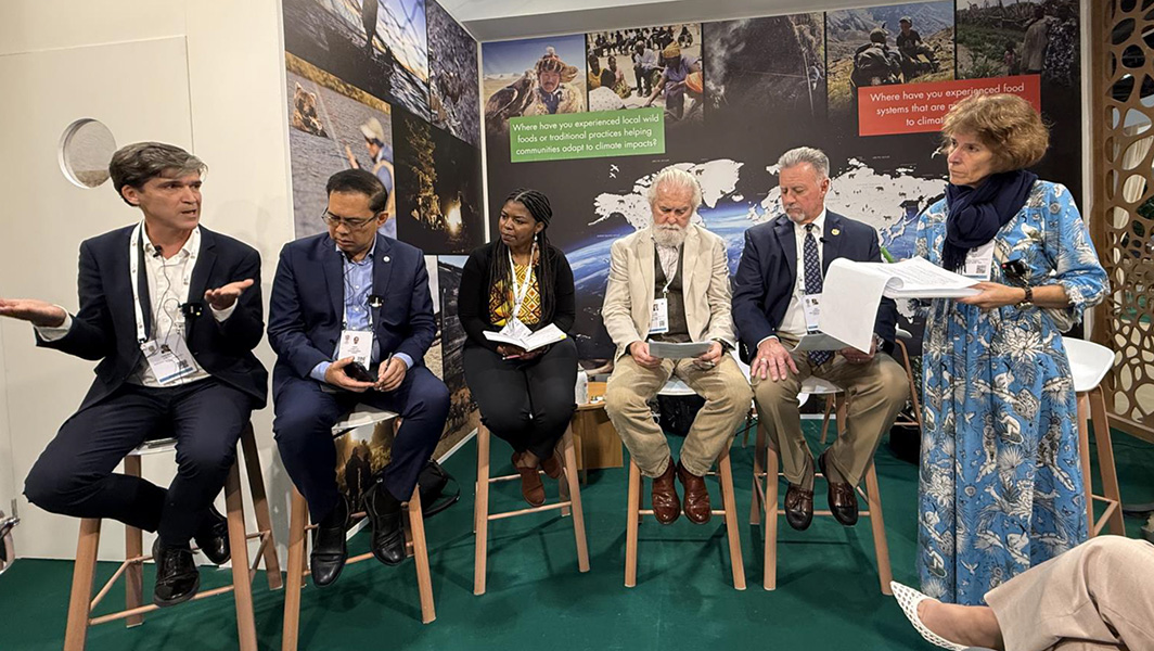 Panel discussion at the IUCN World Conservation Congress Panel discussion at the IUCN World Conservation Congress