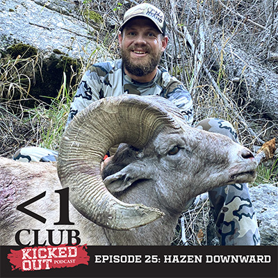 Kicked Out Podcast Episdode 25 Hazen Downward