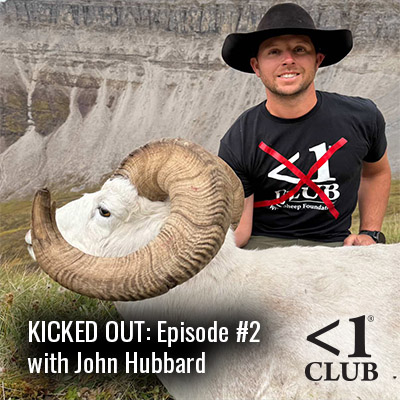 John Hubbard with Dall's Ram