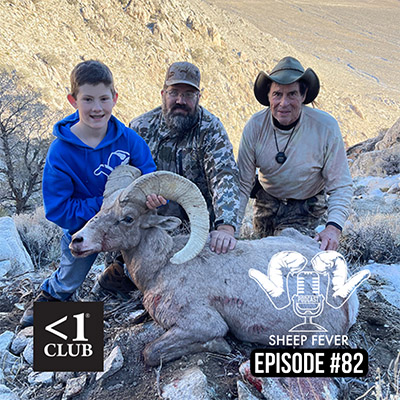 Mike Aizzi with his bighorn ram
