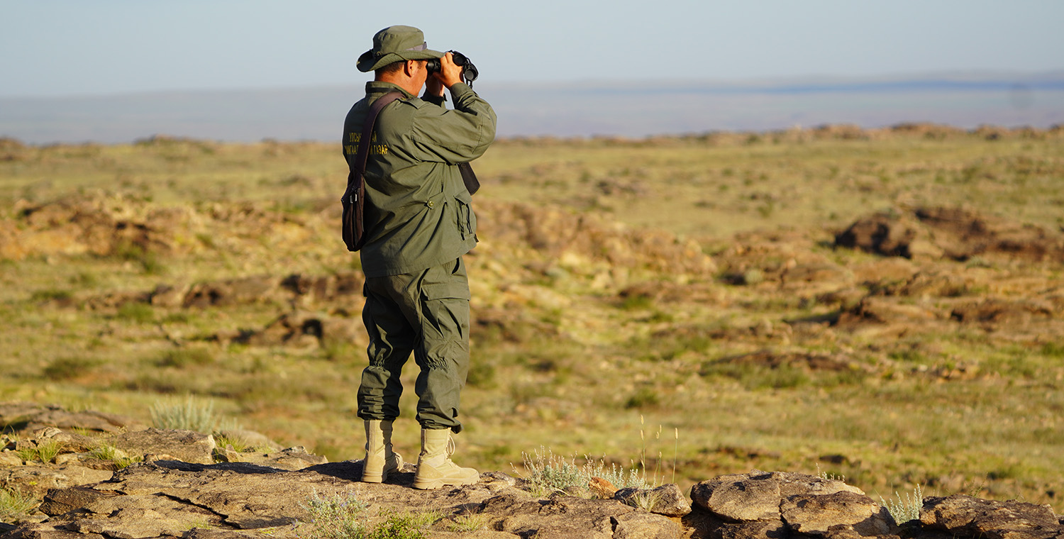 WISPA-CA Ranger of Ikh Nart Nature reserve