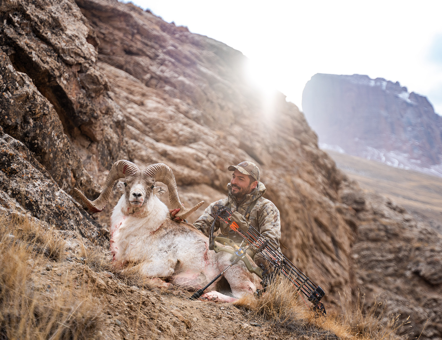 Pedro after his successful hunt in Kyrgyzstan - 2025