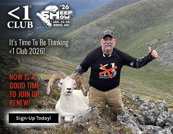 Successful sheep hunter promo
