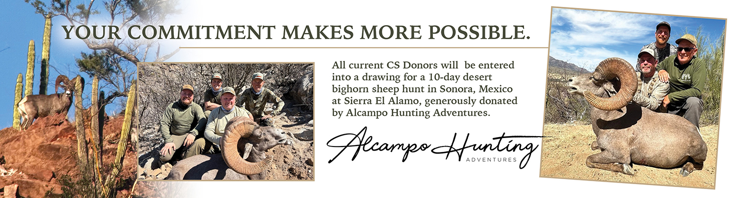 CRS Hunt Giveaway for desert sheep in Mexico